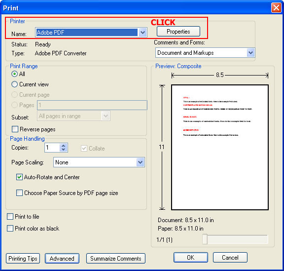 Create PDF Instantpublisher